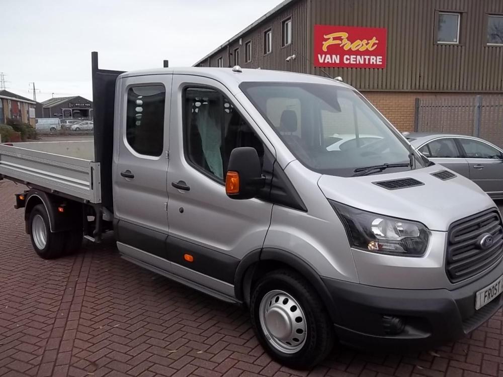 new ford transit crew cab tipper for sale
