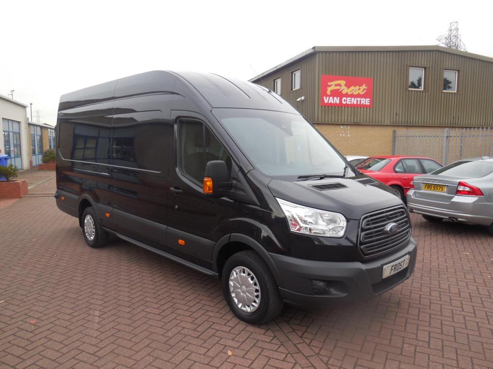 black ford transit