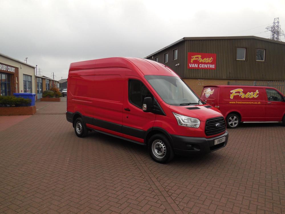 red ford transit