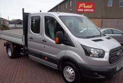 FORD TRANSIT 350 170 PS DOUBLE CAB TIPPER.