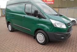 FORD TRANSIT CUSTOM - L1 H2 - 24,000m - HARRODS GREEN - TREND SPECIFICATION