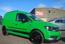 VOLKSWAGEN CADDY 2017 - SPECIAL ORDER HOLLAND GREEN PAINT - ONE OFF - 19,000m - 2.0 102ps EURO 6