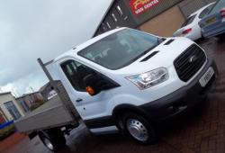 FORD TRANSIT EXLWB DROPSIDE<br>350-155PS 14FT