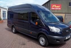 FORD TRANSIT 2015 / 65 - L4 FACTORY CREW VAN -<br>7 SEAT - AIR CON - 55,000 MILES