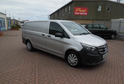 MERCEDES VITO 2016 LWB - SILVER -<br>ONE OWNER - 67,000m - GREAT SPEC