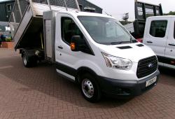 FORD TRANSIT 350 TIPPER<br>CAGED BODY