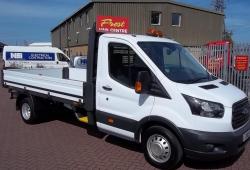 FORD TRANSIT 2018 - 130PS - LWB 12ft DROPSIDE TRUCK - 16,300 MILES - 3500KG - ONE OWNER