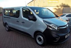 VAUXHALL VIVARO LWB<br>9 SEAT
