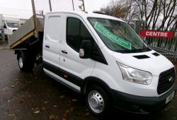 FORD TRANSIT 350 DOUBLE CAB TIPPER