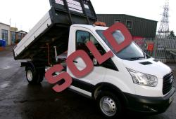 17-FORD TRANSIT TIPPER CAZ FRIENDLY 2.2 CHAINDRIVEN ENGINE ULEZ