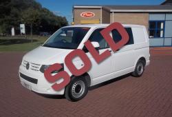 VOLKSWAGEN TRANSPORTER T5 2011 - FSH - SWB - NO VAT - COLOUR CODED + WINDOW