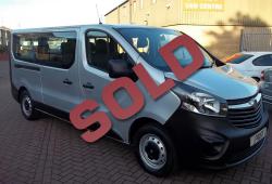 VAUXHALL VIVARO LWB 9 SEAT