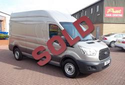 FORD TRANSIT 2016 - L3 H3 125PS - AIR CON + HEATED SEATS - ONE OWNER - FSH - TECTONIC SILVER