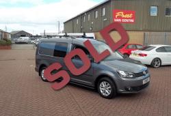 VOLKSWAGEN CADDY MAXI HIGHLINE SPEC - 5 SEAT - AIR CON - TAILGATE