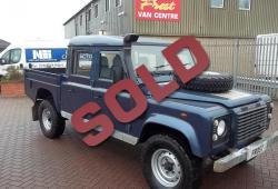 LAND ROVER DEFENDER COUNTY 130 HI-CAP PICK UP TD5
