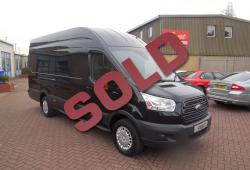 FORD TRANSIT 2015 - JUMBO L4 H3 - 59,000m - METALLIC BLACK - TREND - AIR CON