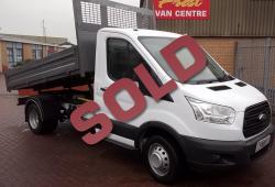 17-FORD TRANSIT 350 TIPPER 2.2 ENGINE!!!