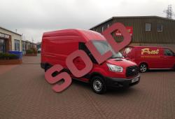 FORD TRANSIT 2016 - L3 H3 - RACE RED - AIR CON - FWD - FFSH - 50,000m