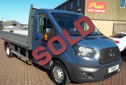 FORD TRANSIT 430 - DROPSIDE - 2.2 155PS-  412 MILES FROM NEW
