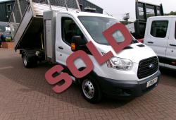 FORD TRANSIT 350 TIPPER CAGED BODY