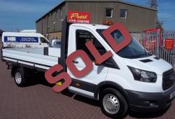 FORD TRANSIT 2018 - 130PS - LWB 12ft DROPSIDE TRUCK - 16,300 MILES - 3500KG - ONE OWNER