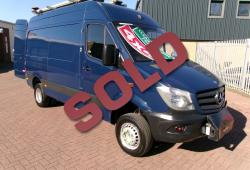MERCEDES SPRINTER 516 4X4 MWB 163 BHP -LOW RATIO-HEATER