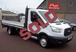 16-FORD TRANSIT 350 DROPSIDE EXLWB 14FT /4.2M BODY/AIRCON