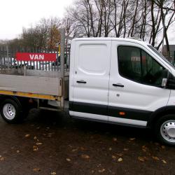FORD TRANSIT 350 DOUBLE CAB TIPPER