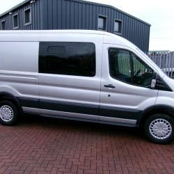 FORD TRANSIT 350 TREND CHAIN DRIVEN 125PS CREW VAN WITH A/C