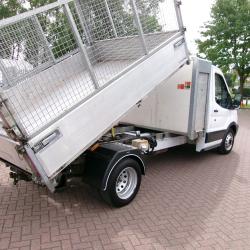 FORD TRANSIT 350 TIPPER CAGED BODY