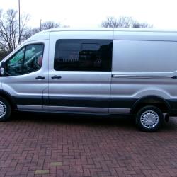 FORD TRANSIT 350 TREND CHAIN DRIVEN 125PS CREW VAN WITH A/C