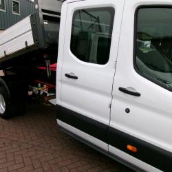 2017-FORD TRANSIT 350 D/C TIPPER 350 125PS