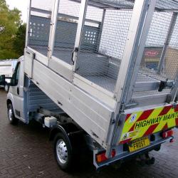 CITROEN RELAY CAGED TIPPER