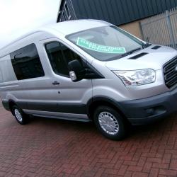 FORD TRANSIT 350 TREND CHAIN DRIVEN 125PS CREW VAN WITH A/C
