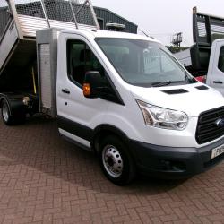 FORD TRANSIT 350 TIPPER CAGED BODY