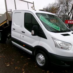 FORD TRANSIT 350 DOUBLE CAB TIPPER