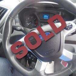 FORD TRANSIT 2015 - TREND - L2 H2 MWB - 44,000 miles - BLACK - ONE OWNER FSH