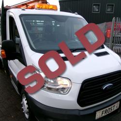 FORD TRANSIT 350 CRANE 12FT DROPSIDE