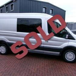 FORD TRANSIT 350 TREND CHAIN DRIVEN 125PS CREW VAN WITH A/C