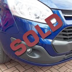 FORD TRANSIT CUSTOM - LIMITED - SWB L1 H1 - TOP SPEC - METALLIC BLUE - 125PS