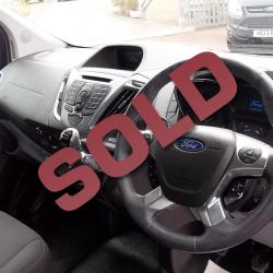 FORD TRANSIT CUSTOM - LIMITED - SWB L1 H1 - TOP SPEC - METALLIC BLUE - 125PS