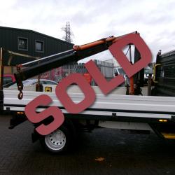 FORD TRANSIT 350 CRANE 12FT DROPSIDE