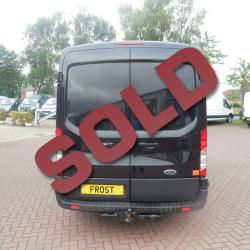 FORD TRANSIT 2015 - TREND - L2 H2 MWB - 44,000 miles - BLACK - ONE OWNER FSH