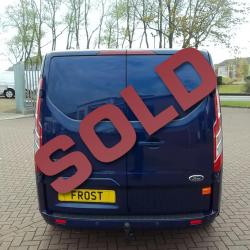 FORD TRANSIT CUSTOM - LIMITED - SWB L1 H1 - TOP SPEC - METALLIC BLUE - 125PS