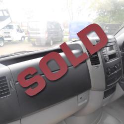 MERCEDES SPRINTER -170  LWB - 14FT DROPSIDE CRANE ONE OWNER 170bhp
