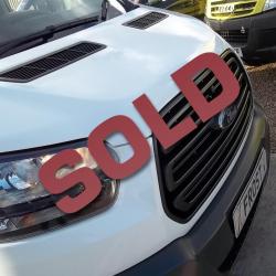 18-FORD TRANSIT  DOUBLE CAB TIPPER 350