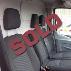 FORD TRANSIT 2016 / 66 - L2 H2 MWB - ONE OWNER - SILVER - AIR CON + HEATED SEATS - FFSH