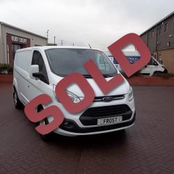 FORD TRANSIT CUSTOM 2016 LWB L2 - 2.2 125 - LIMITED - 16,000 MILES - LOCAL OWNER - AIR CON