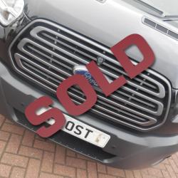 FORD TRANSIT 2015 - TREND - L2 H2 MWB - 44,000 miles - BLACK - ONE OWNER FSH