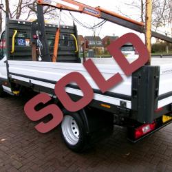 FORD TRANSIT 350 CRANE 12FT DROPSIDE